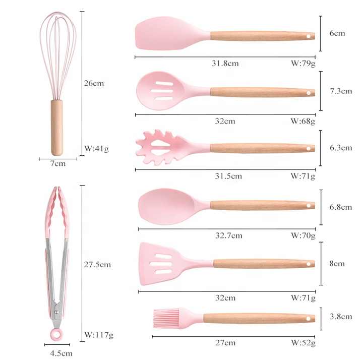 Pieces Utensils Kitchenware Gadgets