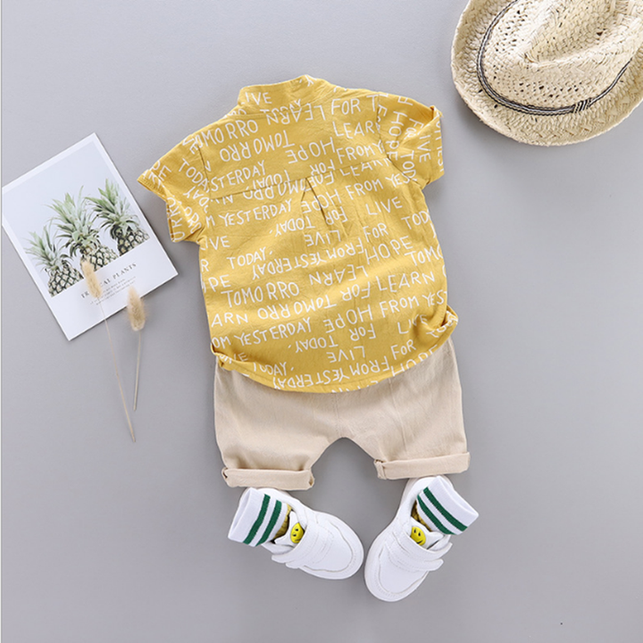 Boys' Shorts Newborn Baby Clothes 2-Piece