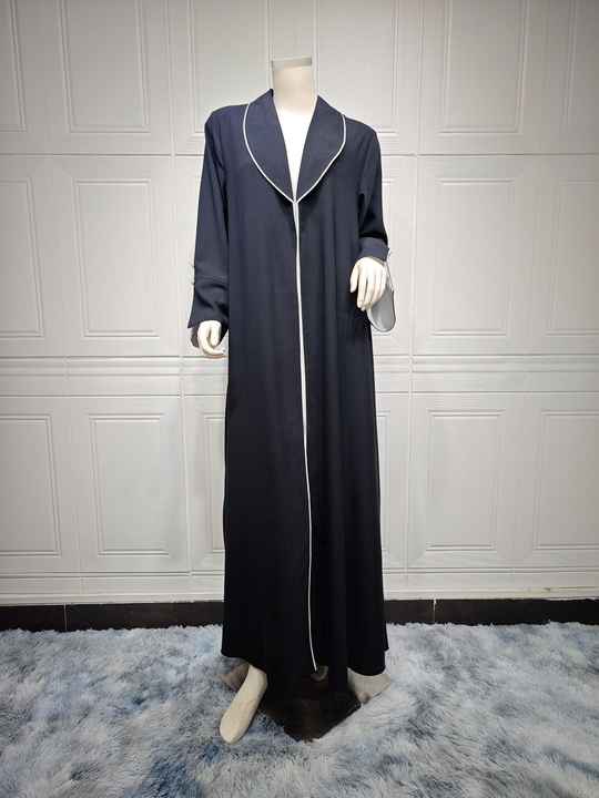 Colorful open abayas