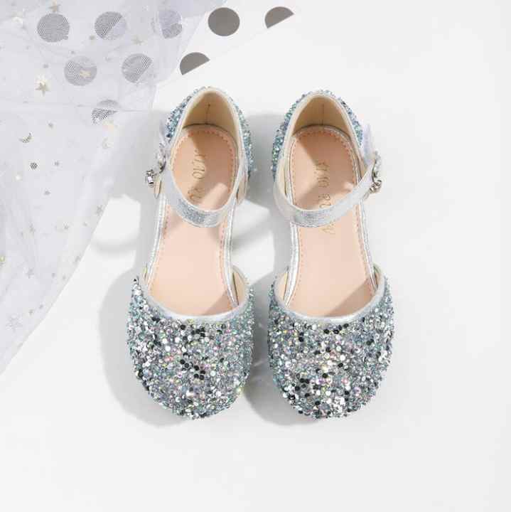 Girls' Sequin Sandals