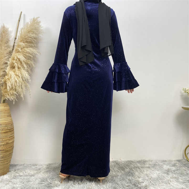 عبايه ملونه لامعه