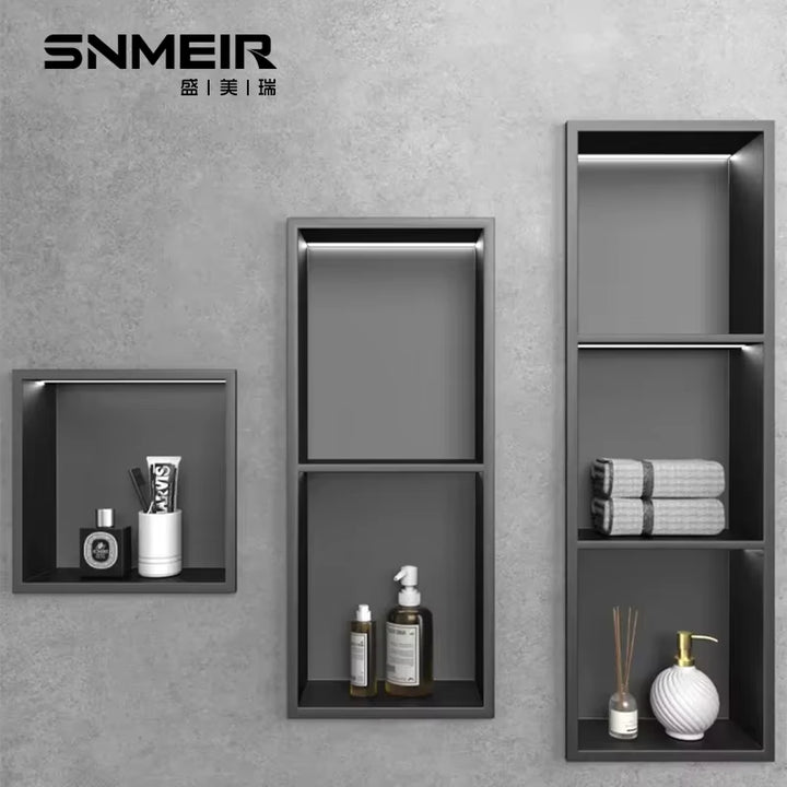 Modern design shower shelf