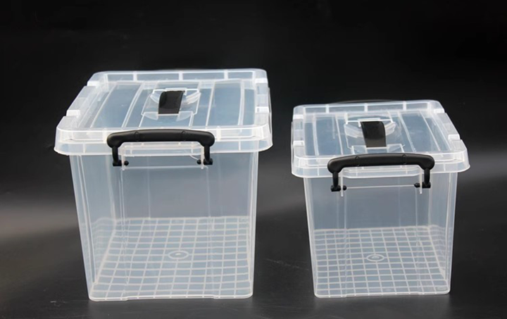 صندوق تخزين شفاف - transparent storage box