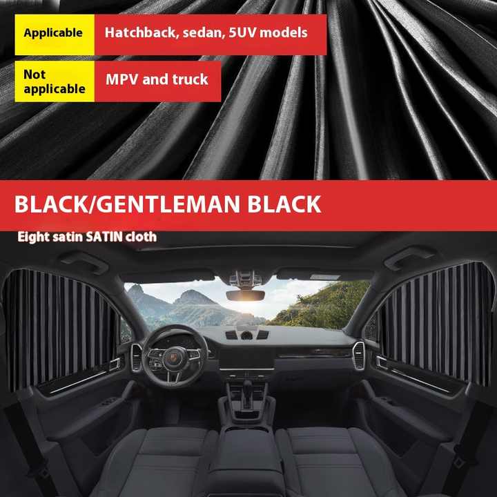 Automatic Interior Magnetic Retractable Side Window