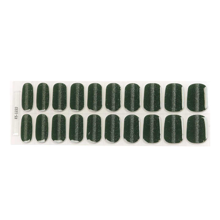 Shiny Green - Nail Stickers