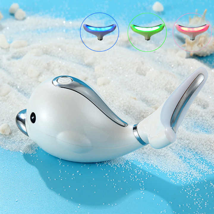 أداة تجميل الرقبة جهاز تدليك الرقبة الساخن للتجاعيد - Instrument Hot Ems Neck Massager Wrinkle