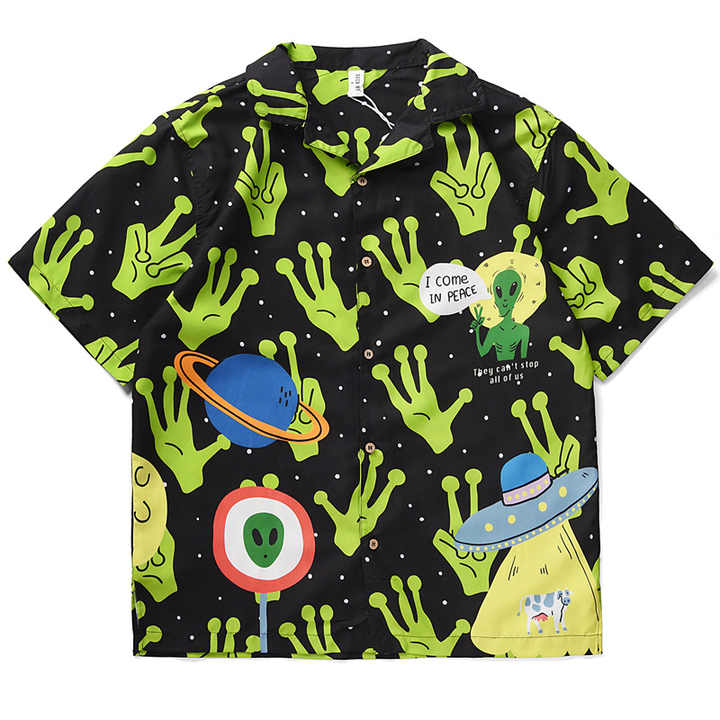 Men's Summer Loose Half Sleeve Shirts