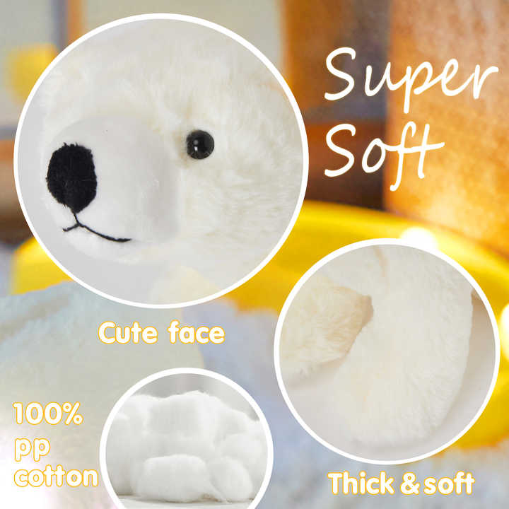 Home Party Decor Nice Gifts- Polar Bear Stuffed Toy