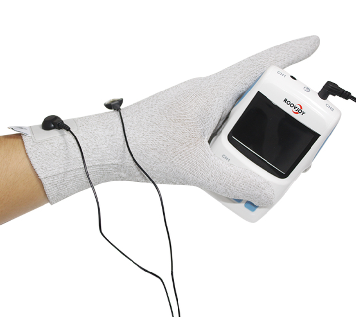 Glove for Electronic Pulse Massager TENS EMS Physiotherapy Device