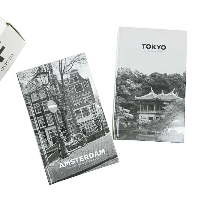 كتب تعليمية ديكورية ذات غلاف مقوى بصفحات فارغة