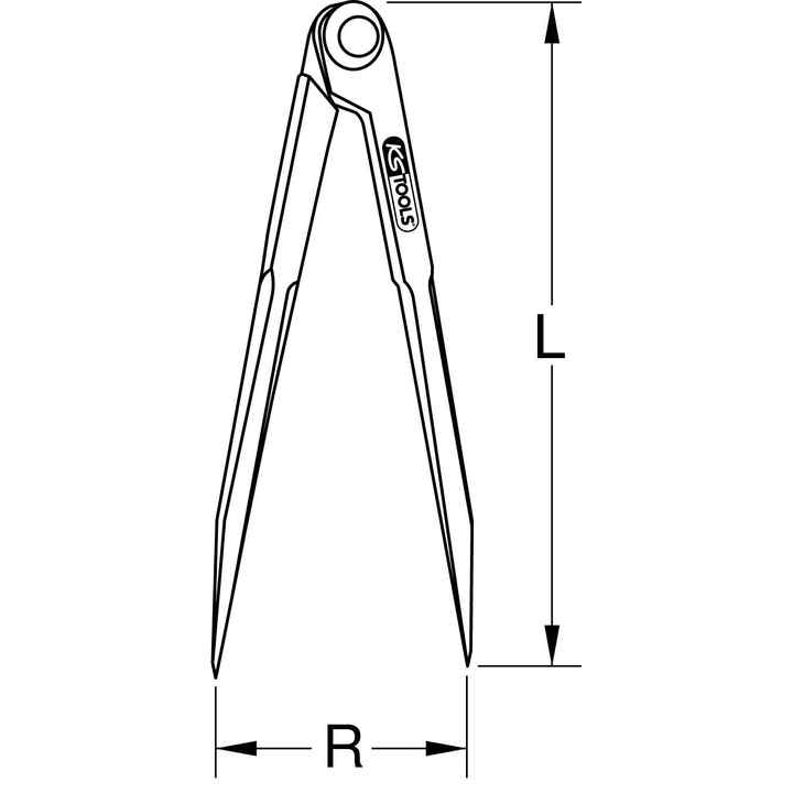 Dividers without regulating arc, -مقسمات