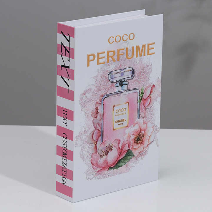 Luxury Home Decor Faux Picture Book Art Foldable Book for Decor Collection Fake Book Box