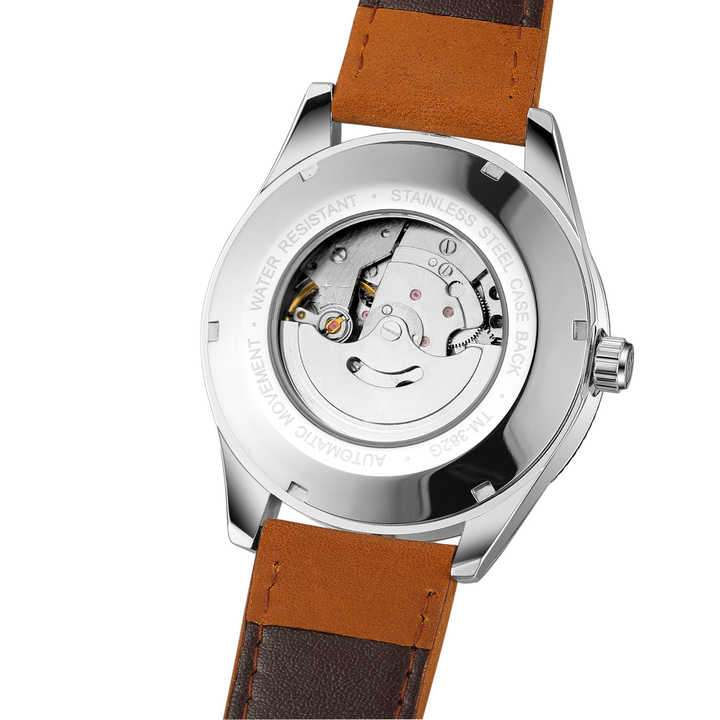 Forsining Men's Automatic Mechanical Leather Watch