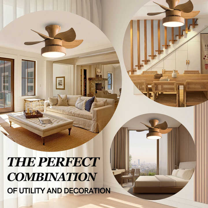 Modern ceiling fan size