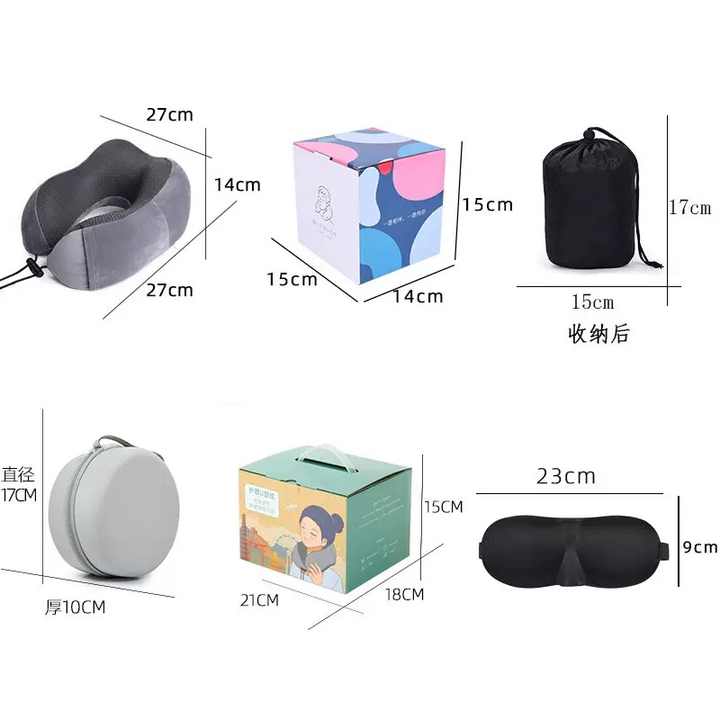 Portable Non-Toxic Business Travel Camping Pillow for