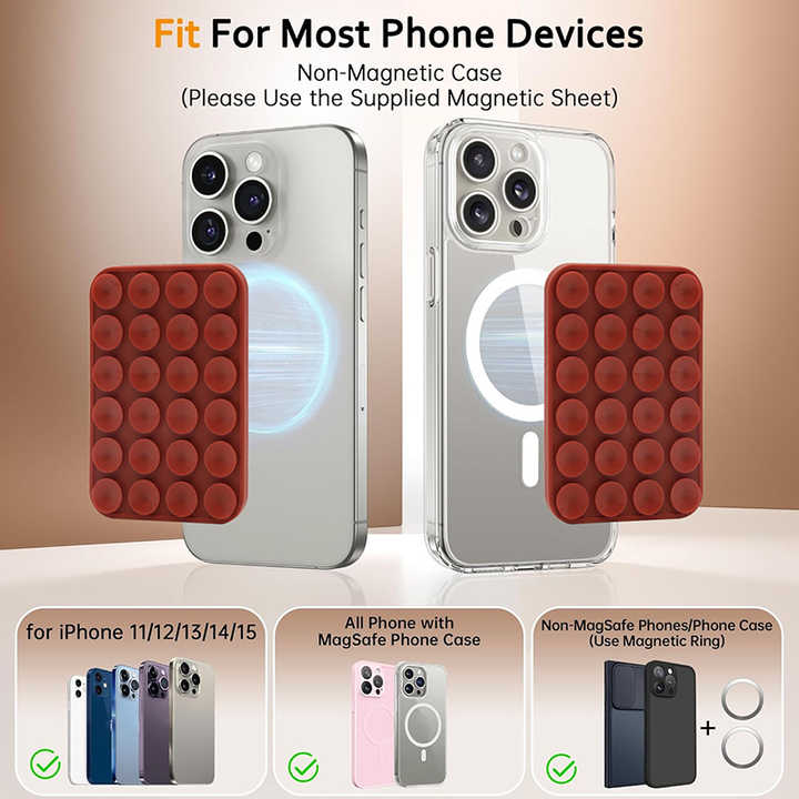 مثبت للهاتف بالشفط المغناطيسي اكسسوارات.