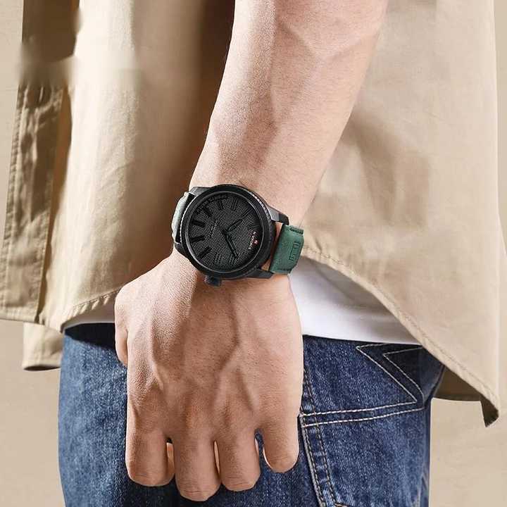أزياء الرجال ساعة رياضية حركة . NAVIFORCE Men's Fashion Sports
