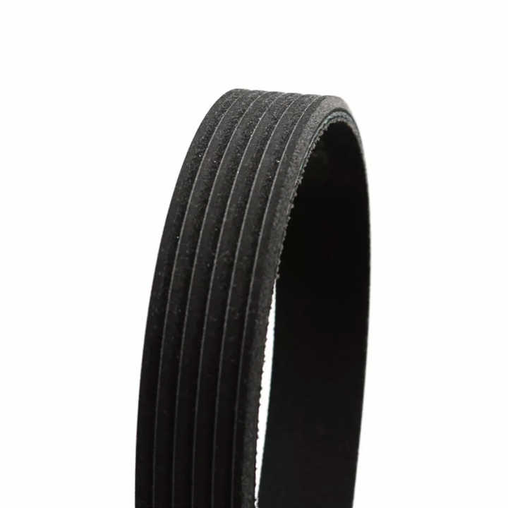 Ribbed belt cooling system