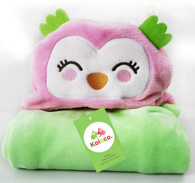Songmai-بطانية رضع بغطاء للرأس ، للأطفال . ongmai Baby Hooded Blanket, Toddler, Stroller, Hooded