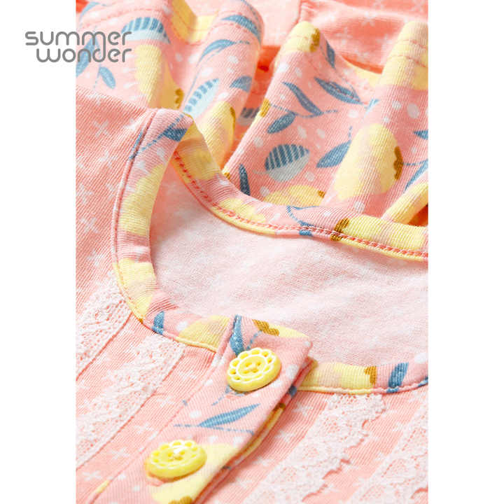 Girls' Summer Romper Jumpsuit
