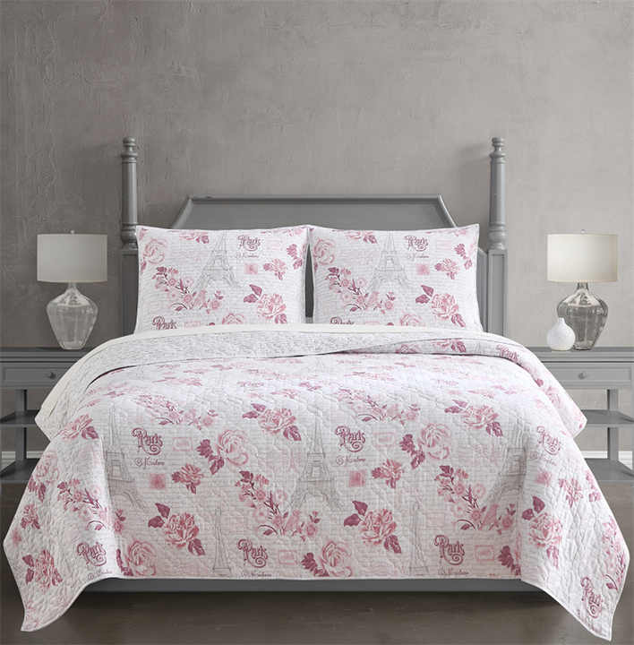 Aoyatex Microfiber Duvet Cover Set, 100% Polyester Custom Printed Duvet Cover Set