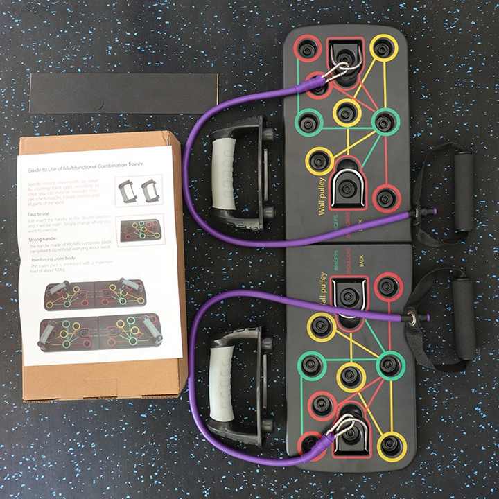 لوح تمرين الضغط الكامل مع