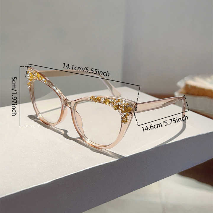 KAMMPT Fashion Cat Eye Multicolor Optical Frames