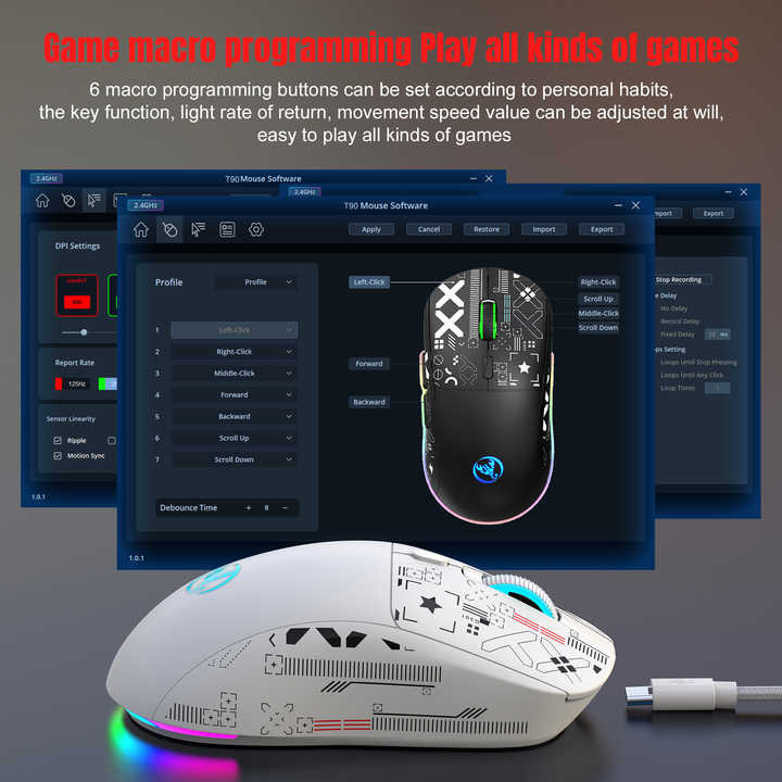 silent buttons