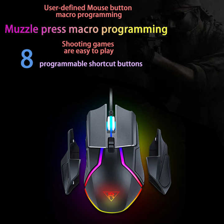 Programmable optical wired light