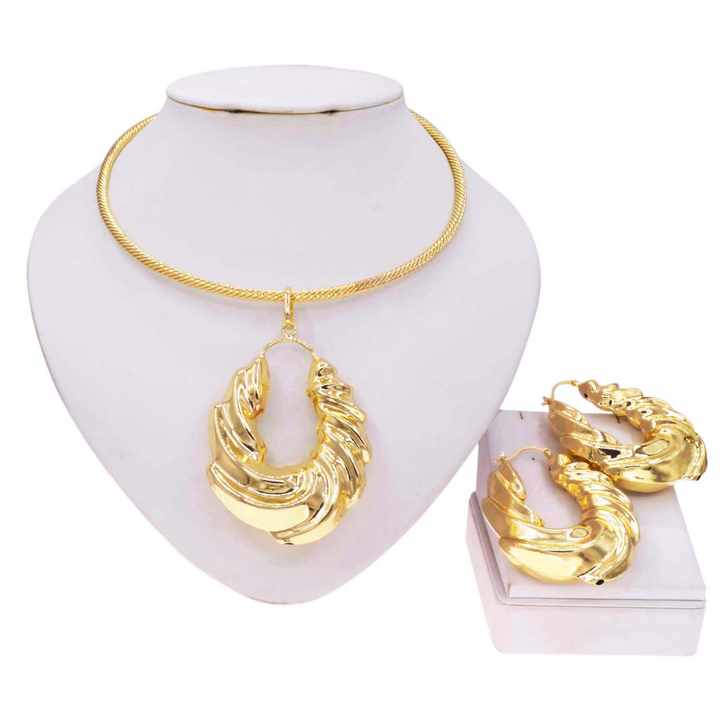 Yulaili Trend Fashion Jewelry Copper Alloy Jewelry Set