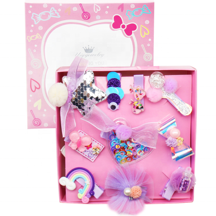 Hair accessories for girls and kids with cute hair clips
