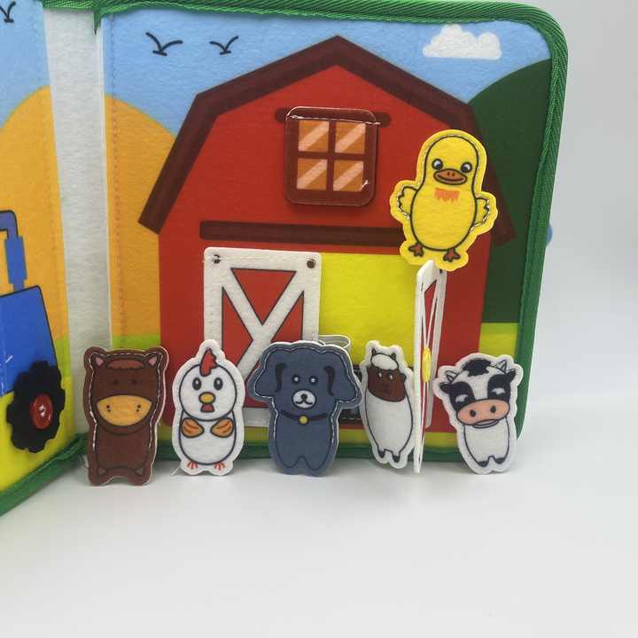 العاب تعلميه كتاب حسي