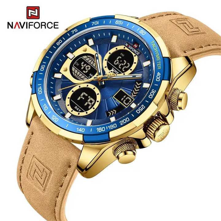 NAVIFORCE 9197 High Quality Men's Quartz Watches.
