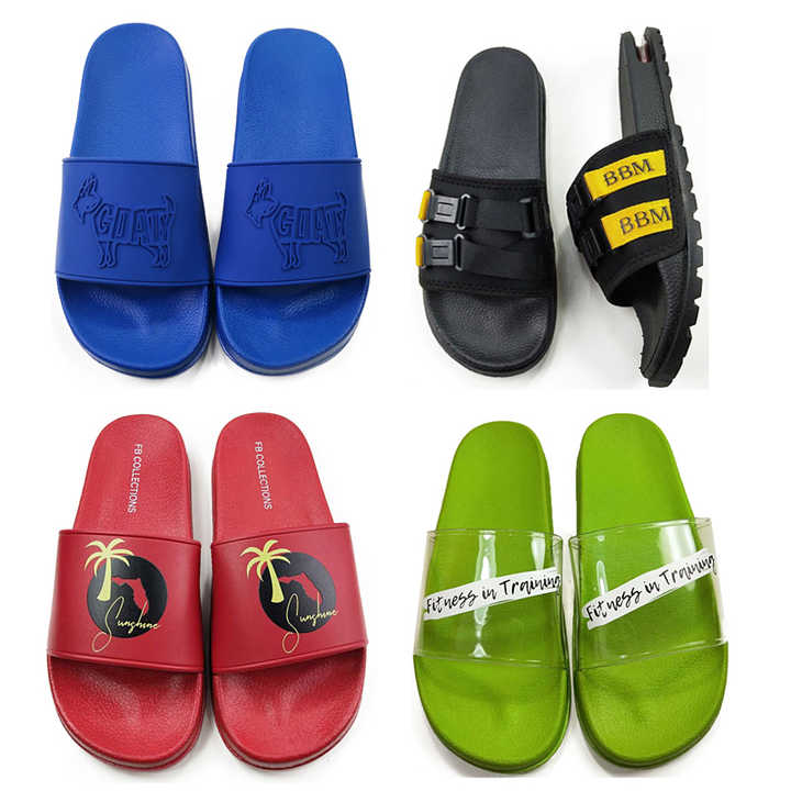 Men's custom slide