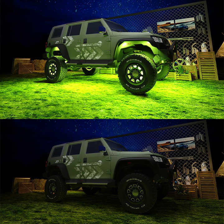 ضوء محيطي للسيارة