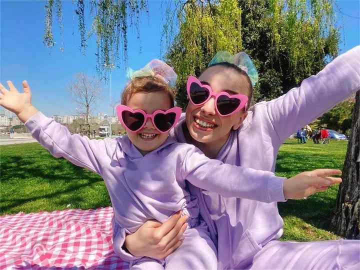Family clothes for mother and daughter