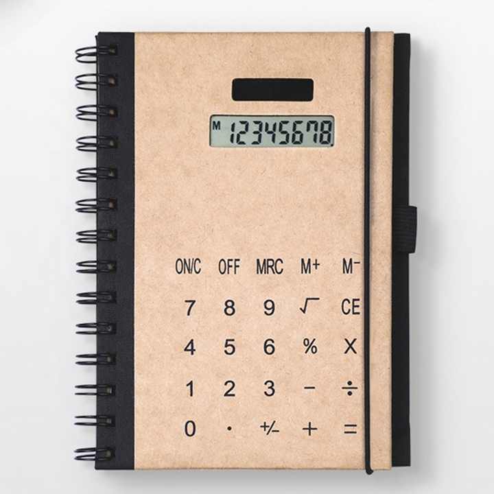 Customized logo Notebook Calculator