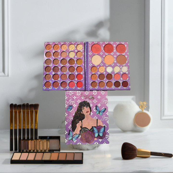 51 Color 3-Page Makeup Palette