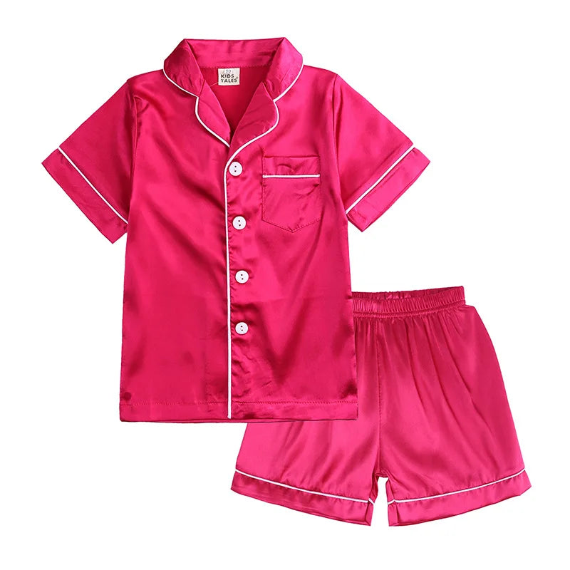 Children's summer pajamas shorts