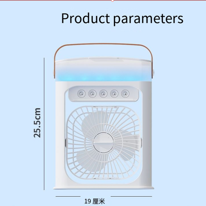 Zaidtek Portable Lightweight USB Rechargeable Fan