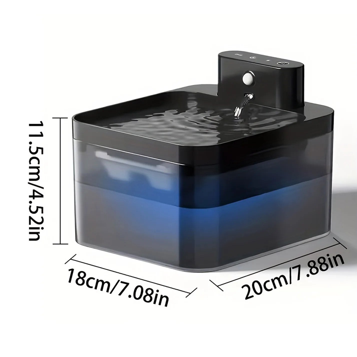 Cordless pet car battery with device. Bowls and feeders.