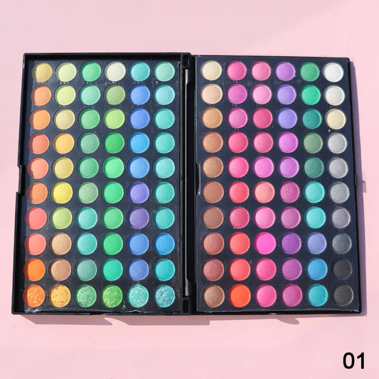 Private Label Eyeshadow Palette 120 Colors Pigment Eye Shadow Vendor Lots -مجموعة ظلال العيون ذات العلامة التجارية الخاصة، 120 لونًا، مجموعة ظلال العيون الصبغية 