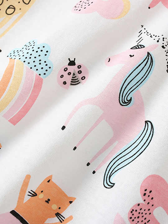 Printed children's pajamas