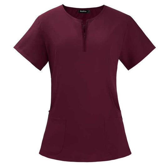 OEM Custom logo Work Clothes Beauty Salon Nurse. ملابس عمل بشعار مخصص OEM، زي ممرضة صالون تجميل، زي