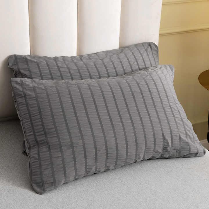 Simple Home Textiles Solid Color 3 Piece Bedding Set