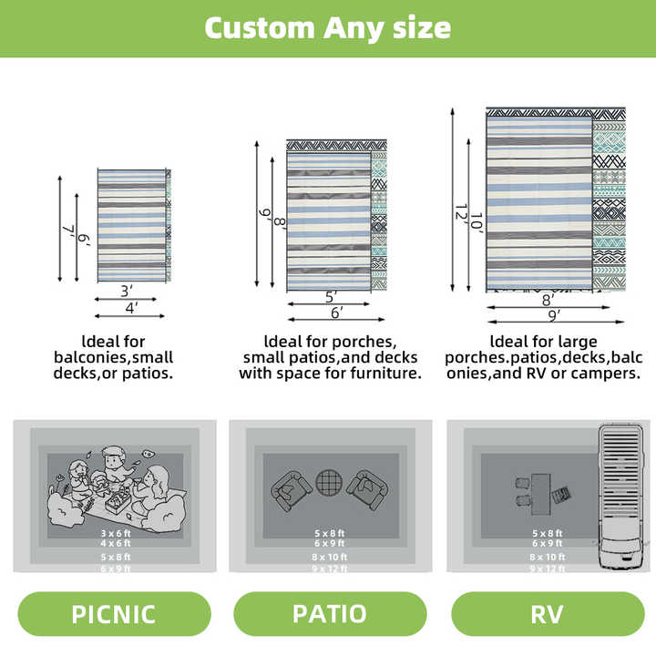 بساط للرحلات الخارجية Outdoor travel mat
