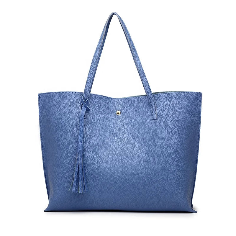 حقيبة يد هوبو جلدية نسائية بتصميم كلاسيكي بمقبض علوي