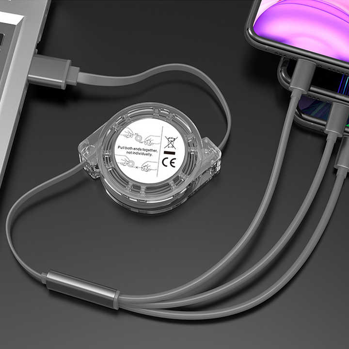 3 in 1 multi charging cable
