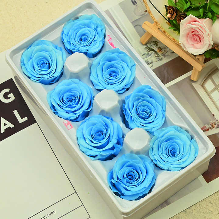 A Grade Eternal Real Natural Box of Rose Flowers