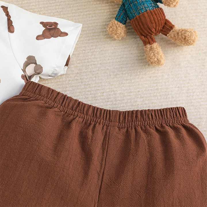 Boys' shorts and shirt clothing set